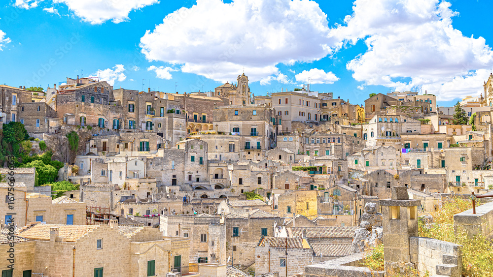 Fototapeta premium Matera in Basilicate region in south Italy