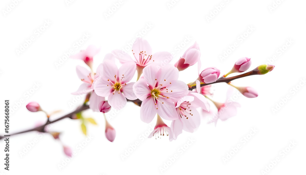 Naklejka premium pink cherry blossom