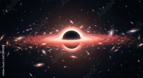 Black Hole - A Cosmic Abyss of Gravity and Light.