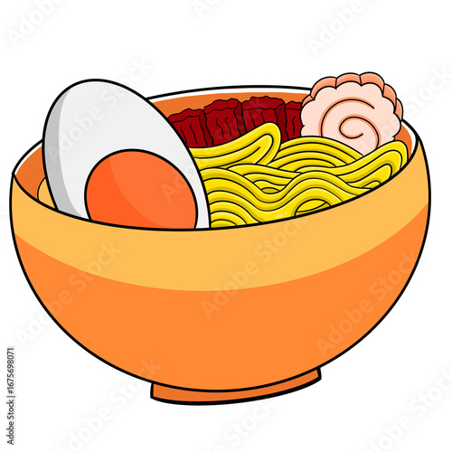 hot noodles transparent vector 