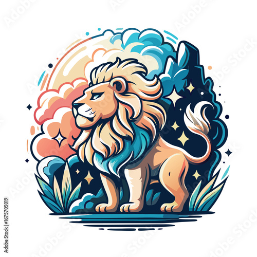 Artistic Lion