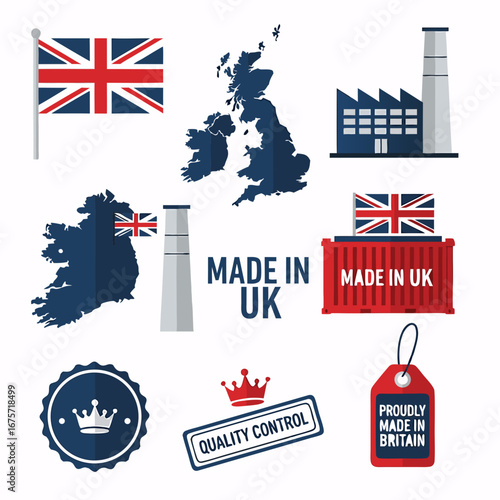 Made in UK Collection - British Manufacturing Icons