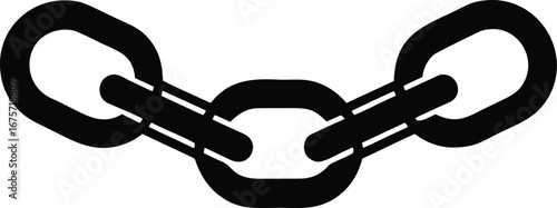 Safety chain vector  icon.eps