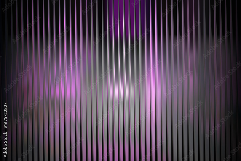 Fototapeta premium Abstract vertical stripes with glowing purple and pink hues creating a modern dynamic background