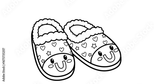 Cute baby shoes with transparent background