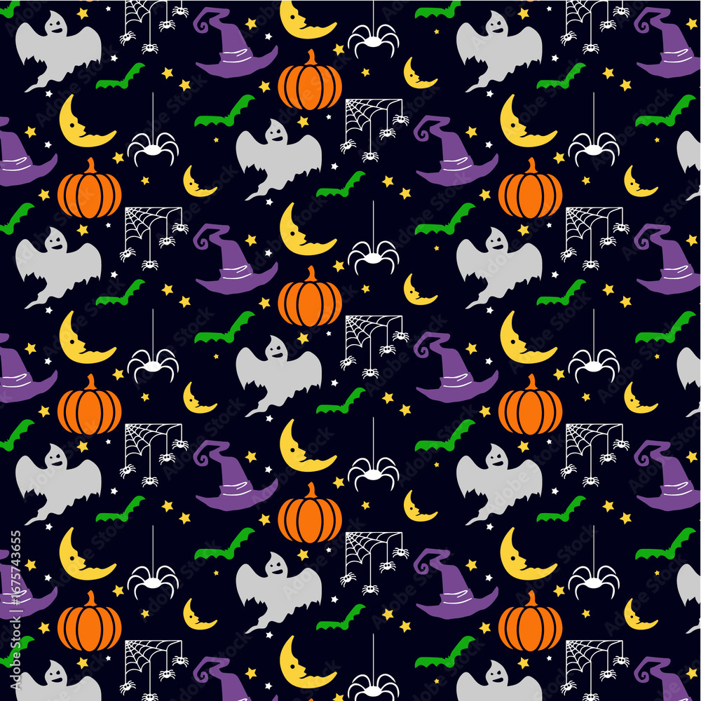 seamless floral pattern halloween seamless floral pattern halloween