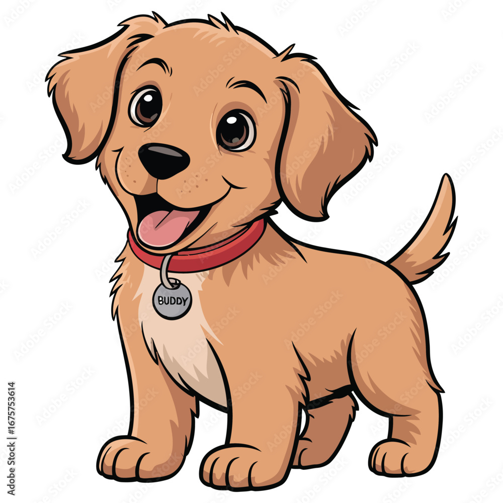 Fototapeta premium golden retriever dog