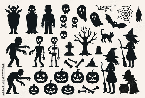 collection of Halloween