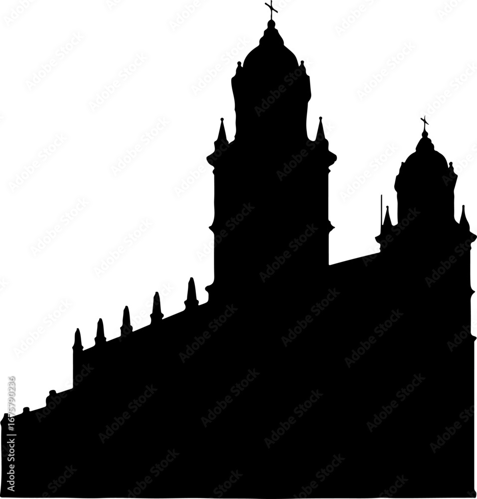 Fototapeta premium church Vector Art