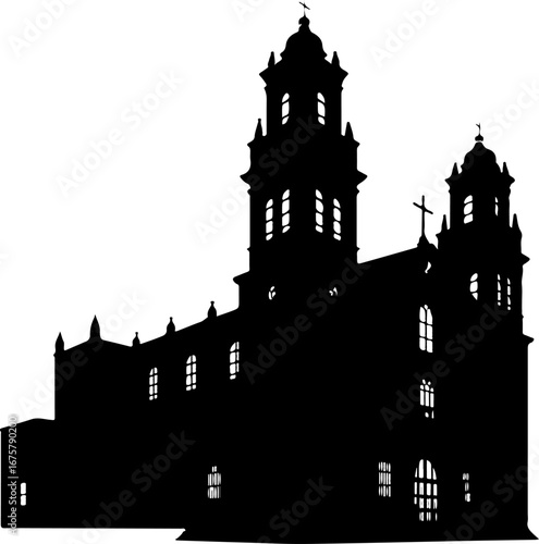 church Vector Art