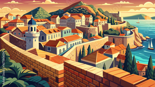 Dubrovnik, Croatia
Stone walls encircle terracotta rooftops, polished streets gleam beneath baroque facades, and the Adriatic Sea frames a timeless city of resilience, elegance, and Mediterranean sple
