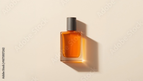 Glass perfume bottle amber perfume fragrance perfume elegant perfume