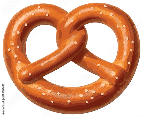 Bakery snacks 3d icon set. featuring pretzel, croissant, donut, cake, and bread symbols