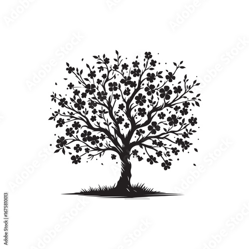 Cherry tree Vector (3).eps