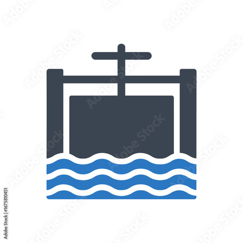 Water Gate Barrier icon