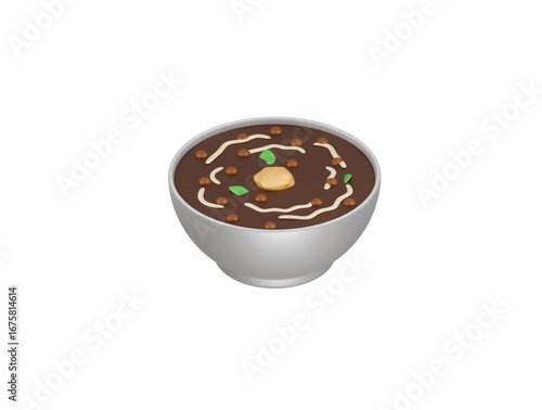Dak Makhani icon 3d illustration render
