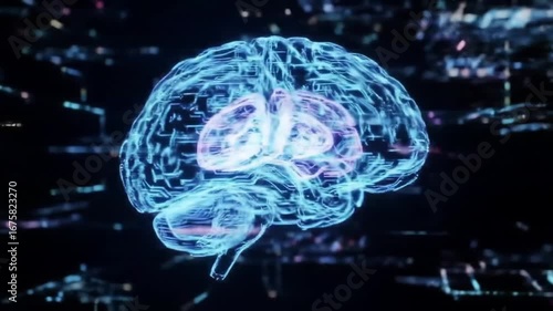 Artificial Intelligence Futuristic Technology