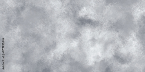 Abstract light gray cloudy textured background. cloudy foggy abstract texture in monochrome color palette. light smoke style design art. sky background with watercolor cloud texture.