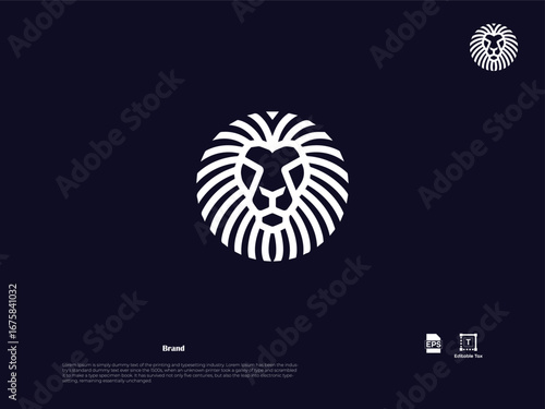 Modern minimalistic logo design 