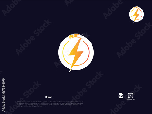 Modern minimalistic logo design 