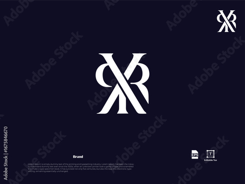 Modern minimalistic logo design 