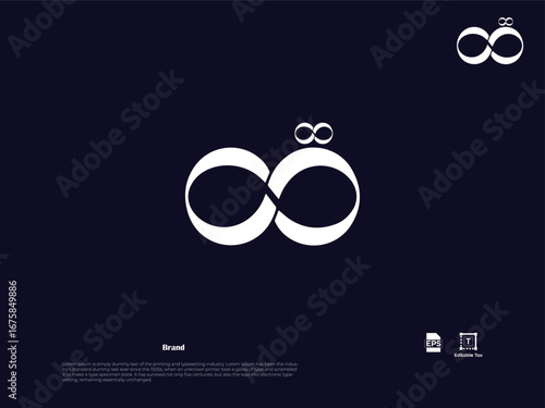 Modern minimalistic logo design 