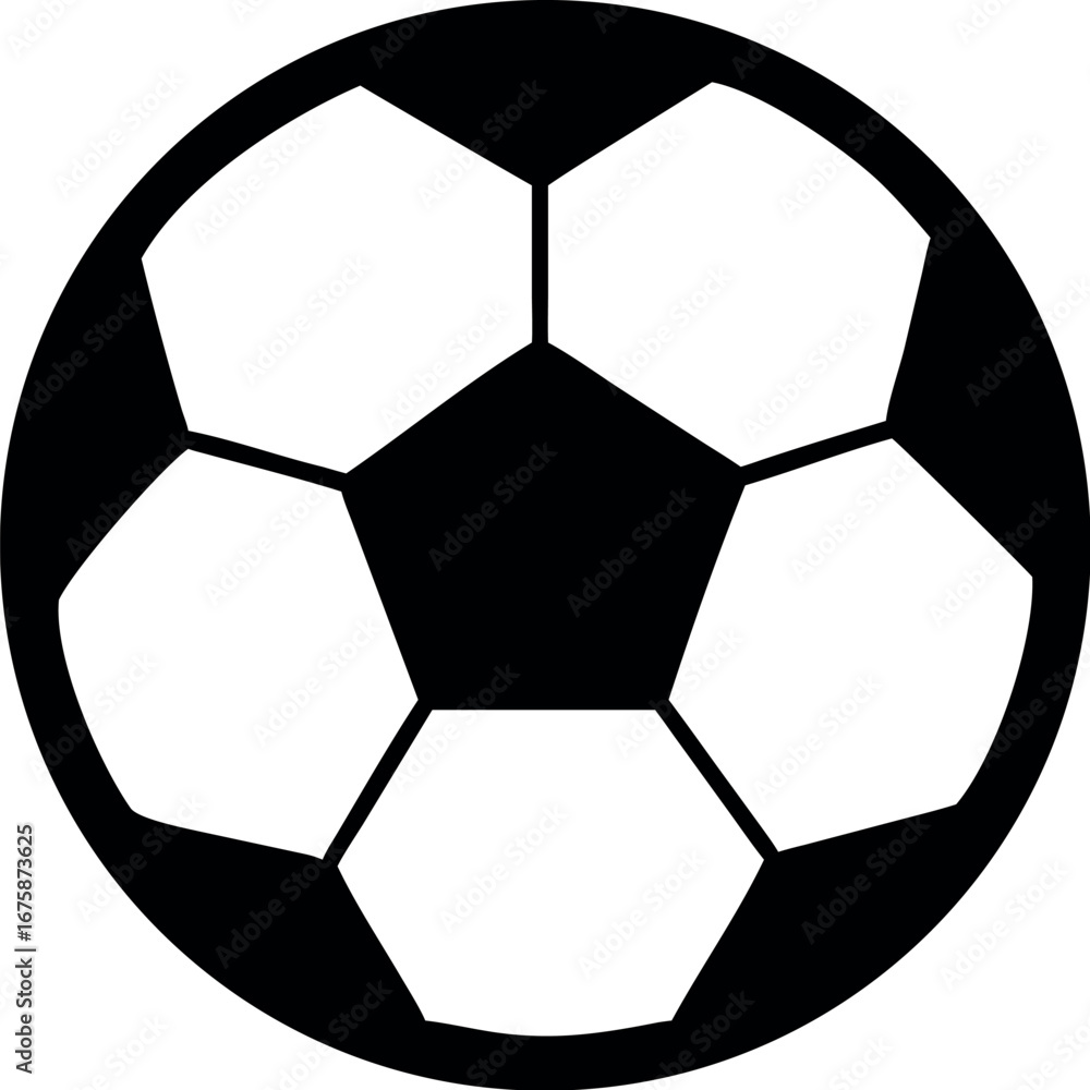 Fototapeta premium football flat vector icon