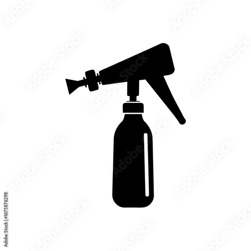 spray airbrush tool silhouette