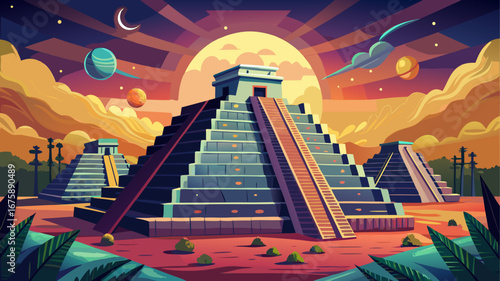 Chichen Itza, Mexico
Stepped pyramids align with celestial cycles, carved stone temples rise majestically, and echoes of ancient rituals linger beneath Yucatán’s brilliant skies, celebrating Maya geni
