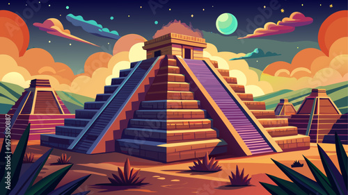 Chichen Itza, Mexico
Stepped pyramids align with celestial cycles, carved stone temples rise majestically, and echoes of ancient rituals linger beneath Yucatán’s brilliant skies, celebrating Maya geni