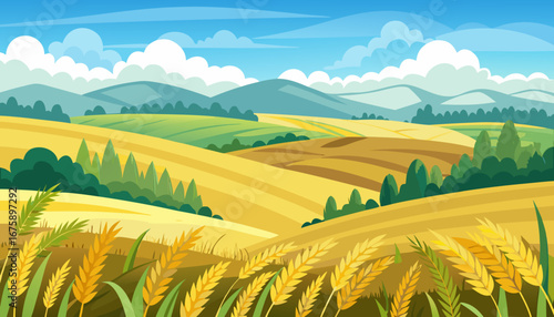 Abstract gradient background with soft colors and blurred light effect