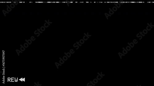 Wallpaper Mural Black Screen VHS tape rewind retro vintage loop. VHS tape rewind. 4k VHS Rewind Loop | 4K Retro Black Screen Torontodigital.ca