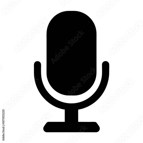 Find high quality microphone icon vector image for podcasting recording and voice over projects online