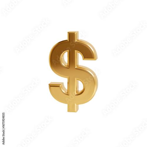golden dollar symbol