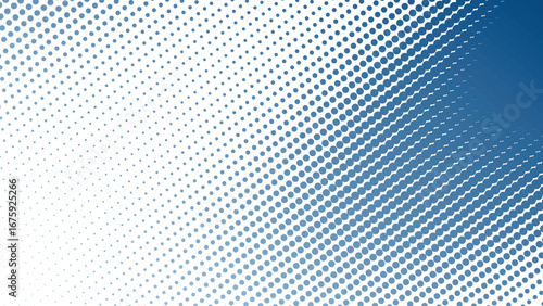 Steel Blue Halftone Abstract Background with Modern Gradient Dots and Stylish Geometric Texture Design