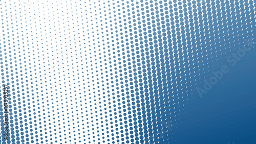 Steel Blue Halftone Abstract Background with Modern Gradient Dots and Stylish Geometric Texture Design