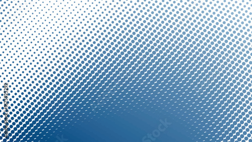 Steel Blue Halftone Abstract Background with Modern Gradient Dots and Stylish Geometric Texture Design