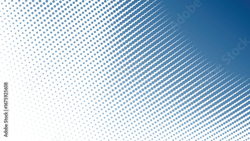 Steel Blue Halftone Abstract Background with Modern Gradient Dots and Stylish Geometric Texture Design