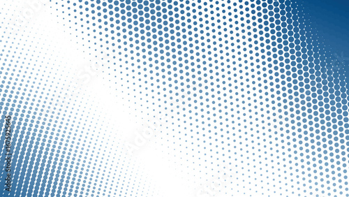 Steel Blue Halftone Abstract Background with Modern Gradient Dots and Stylish Geometric Texture Design