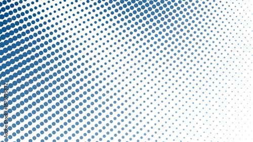 Steel Blue Halftone Abstract Background with Modern Gradient Dots and Stylish Geometric Texture Design