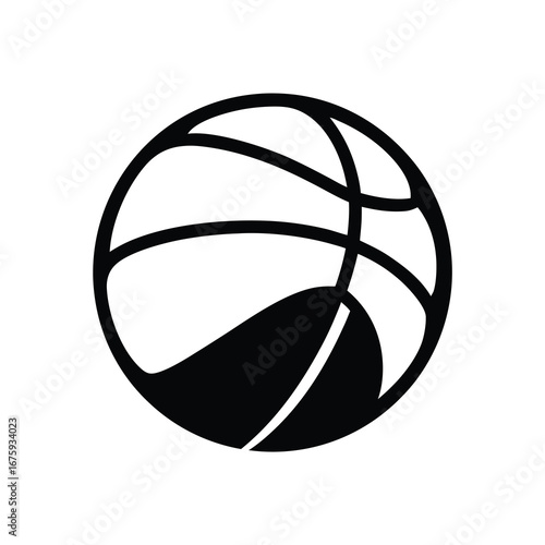 Download basketball vector graphic for sports equipment and team game design projects and basketball icon use