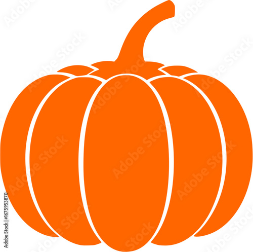 pumpkin collection silhouette. Big set of pumpkin silhouette. Vector illustration
