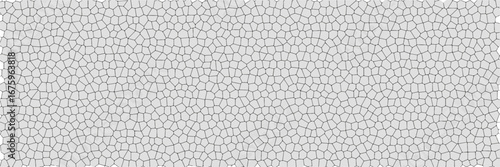 Irregular Polygon Mosaic Seamless Abstract Pattern background.
