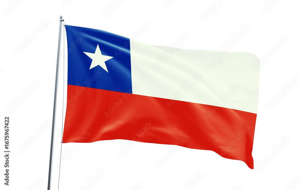 Obraz premium Chile flag