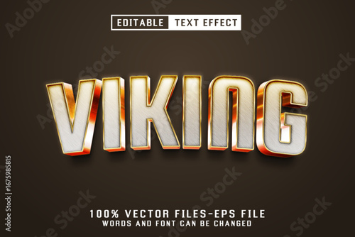 Viking Metal Text - Editable Text Effect