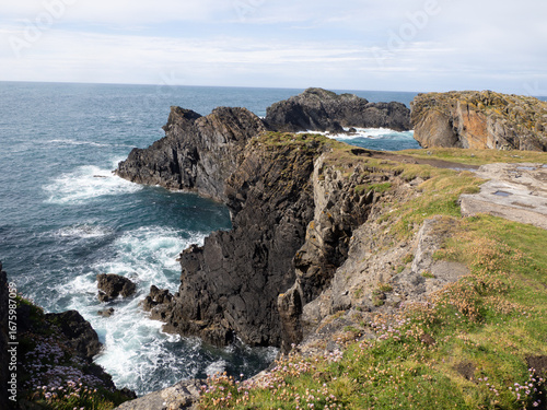 Acantilados de Butt of Lewis, en Lewis & Harris, Islas Hébridas, Escocia