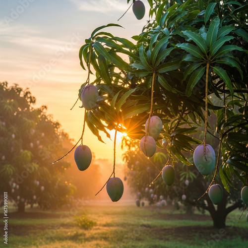 Mangoes on the Tree