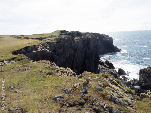 Acantilados de Butt of Lewis, en Lewis & Harris, Islas Hébridas, Escocia