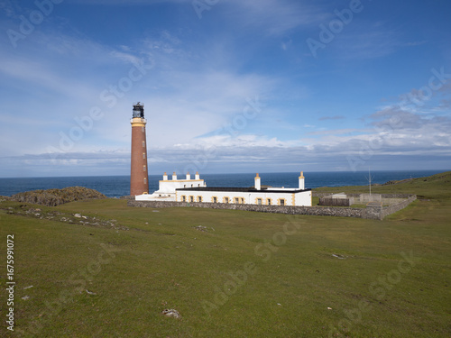 Faro de Butt of Lewis, en Lewis & Harris, Islas Hébridas, Escocia