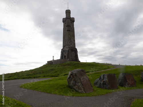 Memorial Carragh Cuimhne Cogaidh, en Lewis & Harris, Islas Hébridas, Escocia